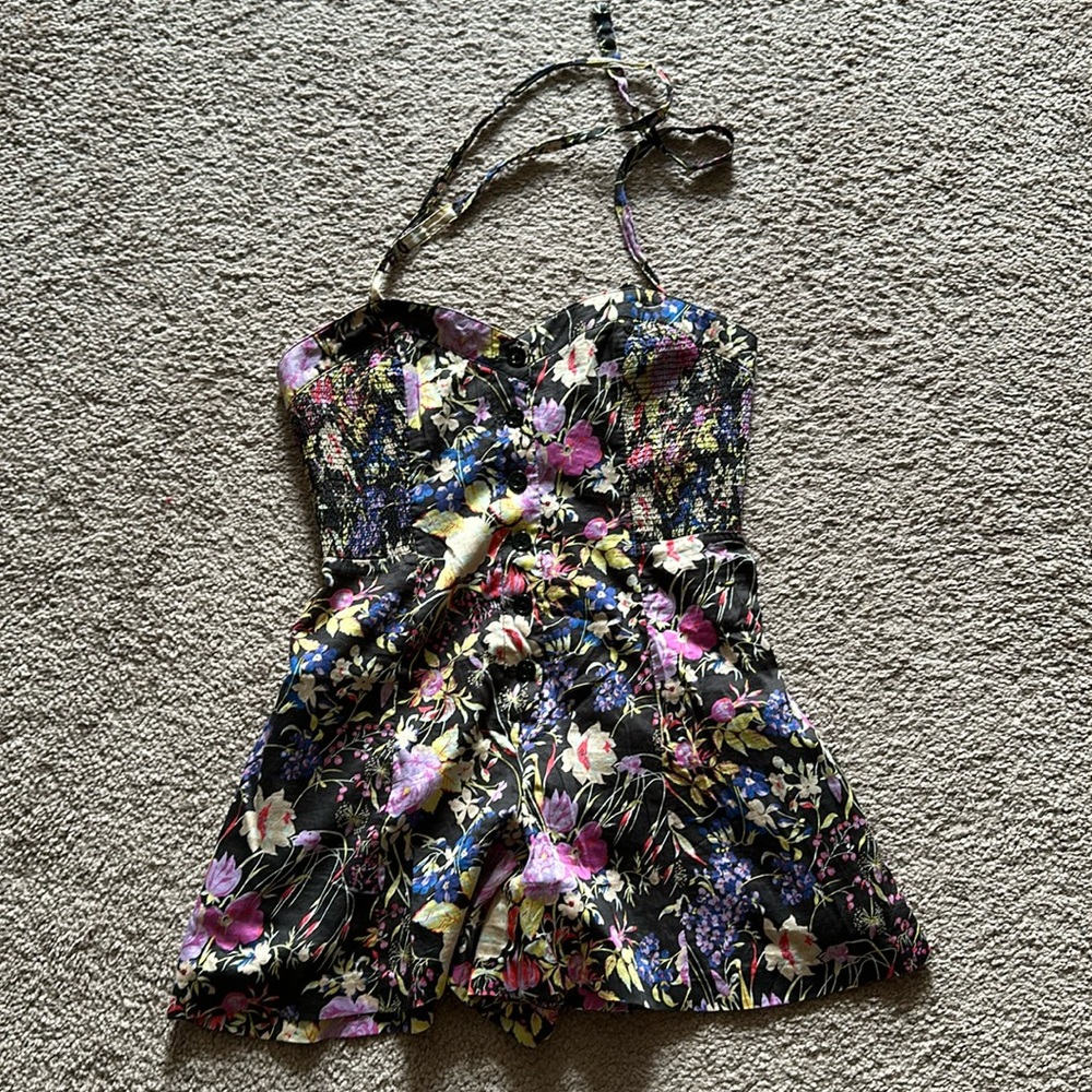 Women’s free people romper with strappy back
